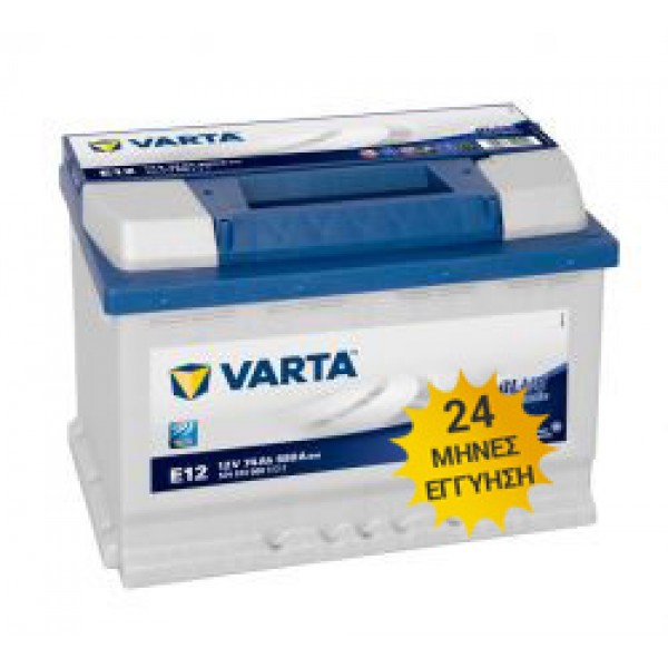 Μπαταρία Αυτοκινήτου VARTA E12 74AH 680A 278mm x 175mm x 190mm Μπαταρία Αυτοκινήτου VARTA E12 74AH 680A 278mm x 175mm x 190mm